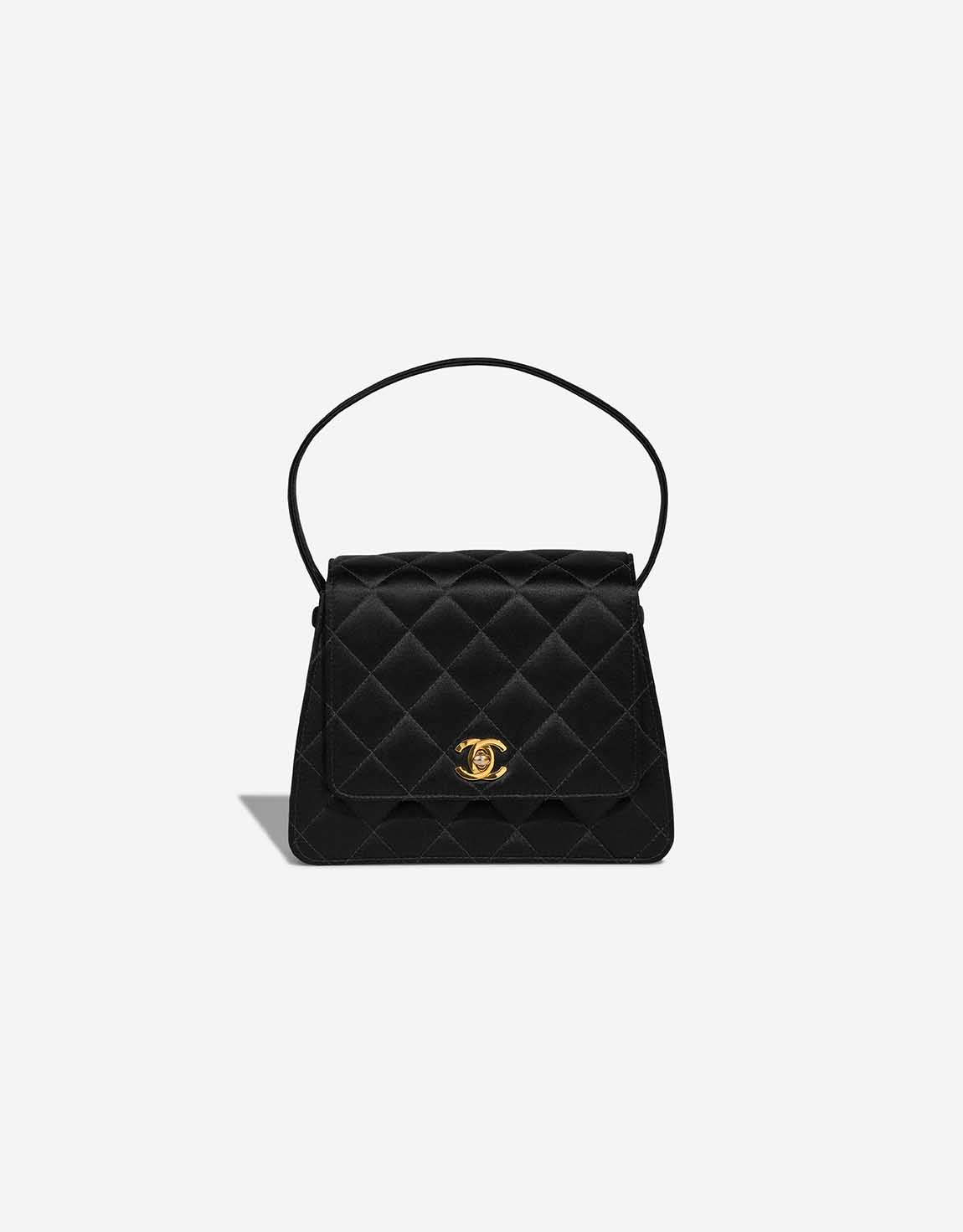 Chanel Timeless Handle Mini Satin Black | SACLÀB