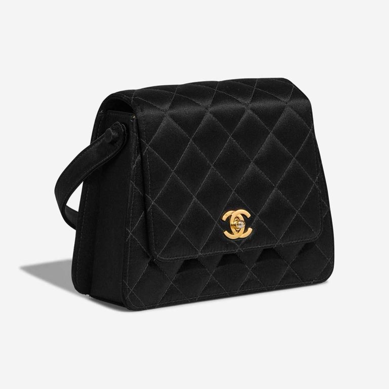 Chanel Timeless Handle Mini Satin Black | Sell your designer bag