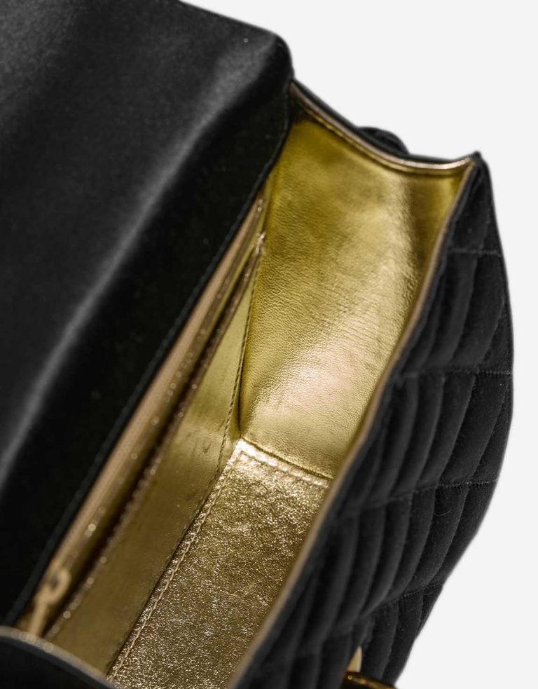 Chanel Timeless Handle Mini Satin Black Inside | Sell your designer bag