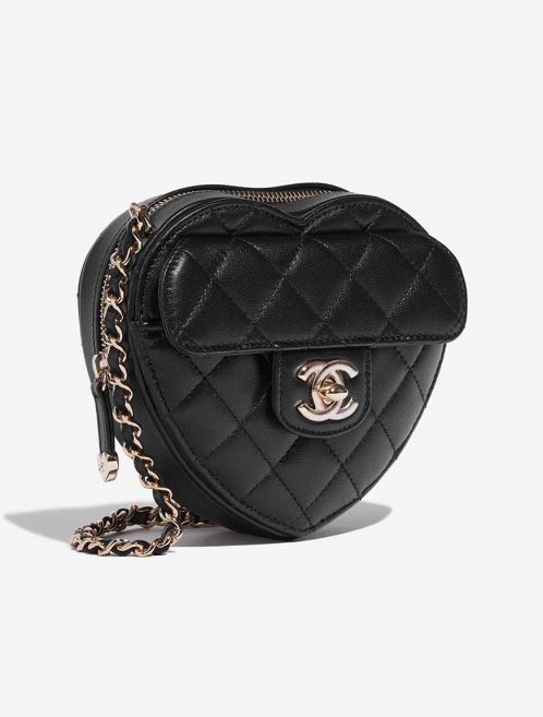 Chanel Timeless Heart Small Lamb Black | Sell your designer bag