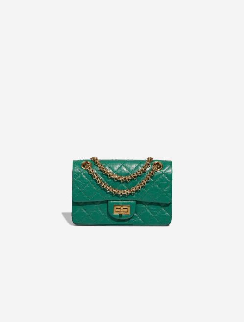 Chanel 2.55 Reissue 224 Aged Calf Green Front | Sell your designer bag