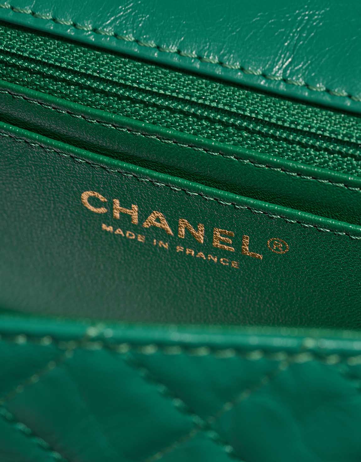 CHANEL シャネル Chanel 2.55 Reissue Mini Aged Calf Green | SACLÀB