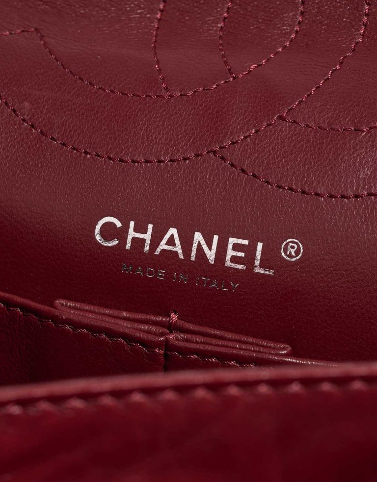 Chanel 2.55 Reissue 227 Aged Calf Burgundy Logo | Sell your designer bag
