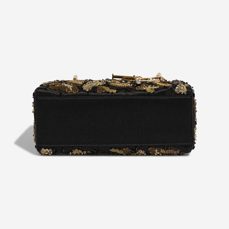 Dior Lady Bijou Mini Satin Black | Sell your designer bag