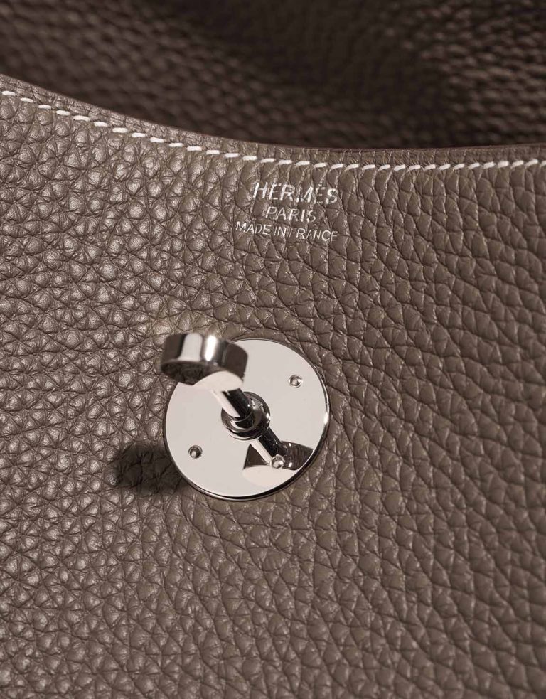Hermès Lindy 30 Clémence Étoupe Logo | Sell your designer bag