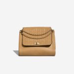 Chanel 2.55 Reissue Chocolate Bar Lamb Beige Front | Sell your designer bag