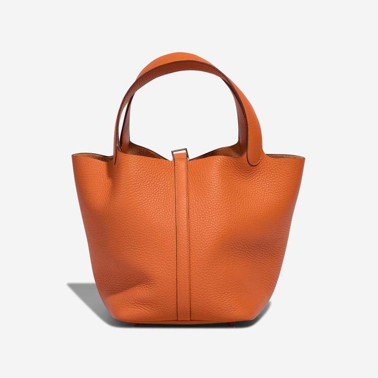 Hermès Picotin 22 Taurillon Clémence Orange | Sell your designer bag