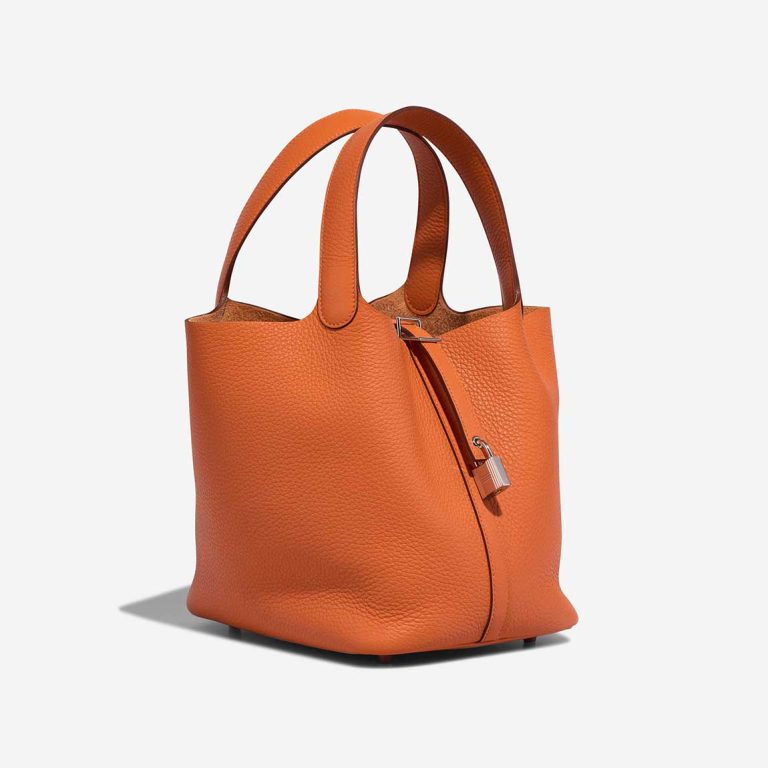 Hermès Picotin 22 Taurillon Clémence Orange | Sell your designer bag