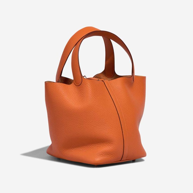 Hermès Picotin 22 Taurillon Clémence Orange | Sell your designer bag
