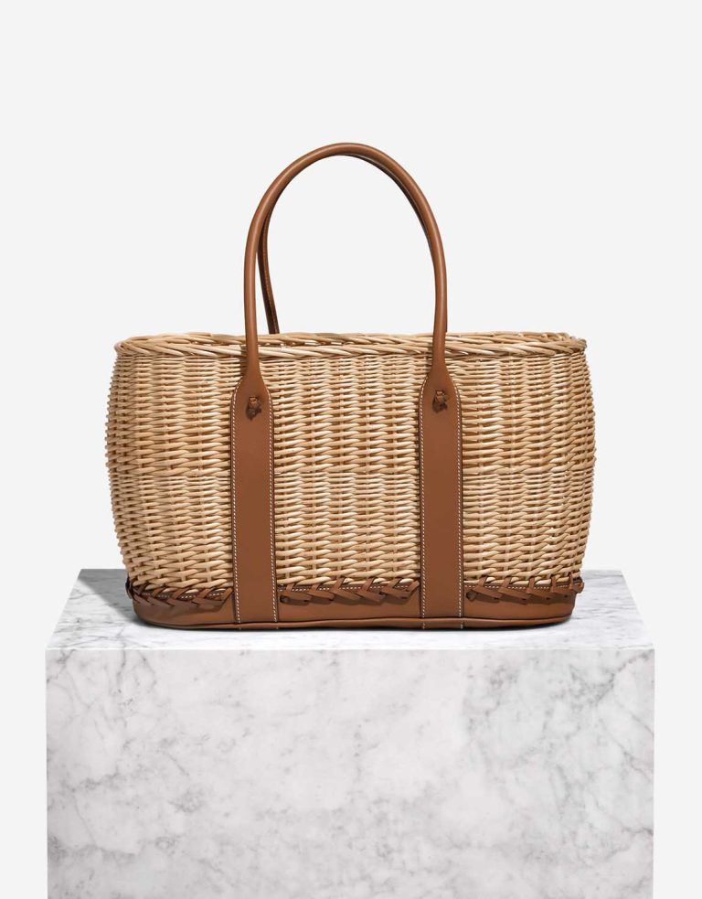 Hermès Garden Party Picnic 36 Osier / Barénia Fauve / Beige Front | Sell your designer bag
