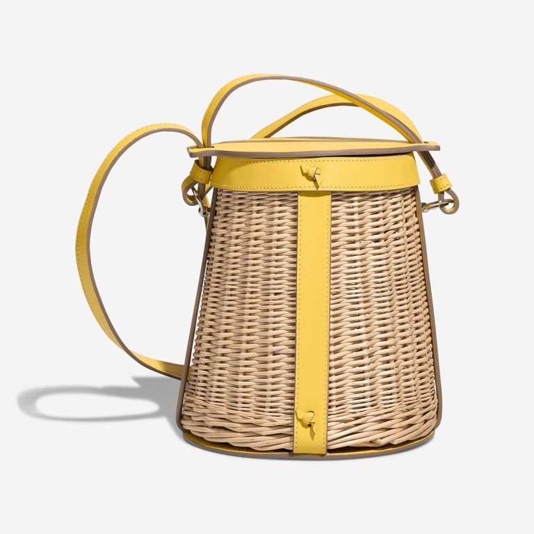 Hermès Toupet Farming Picnic Osier / Swift Jaune de Naples / Beige | Sell your designer bag