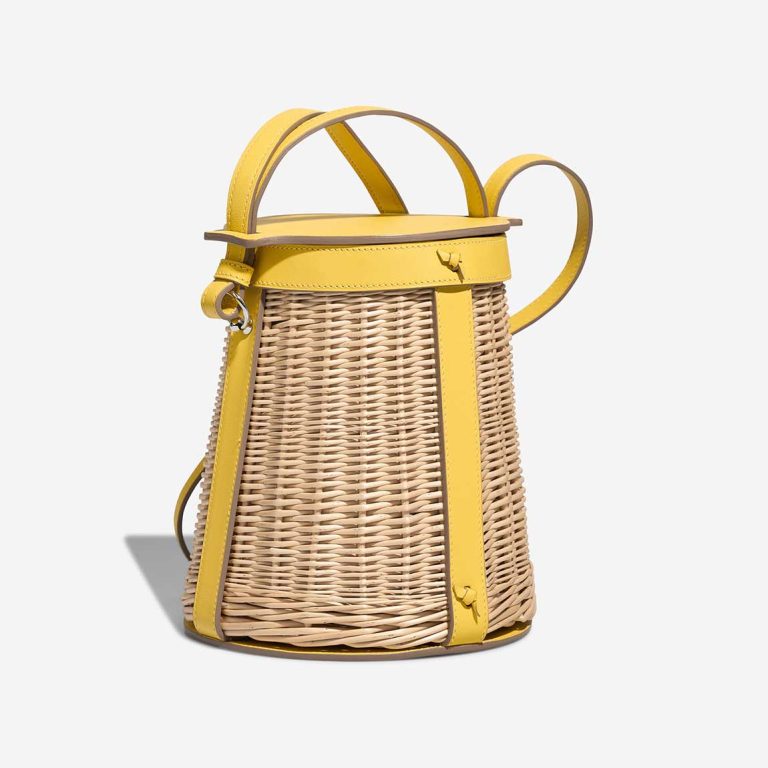 Hermès Toupet Farming Picnic Osier / Swift Jaune de Naples / Beige | Sell your designer bag