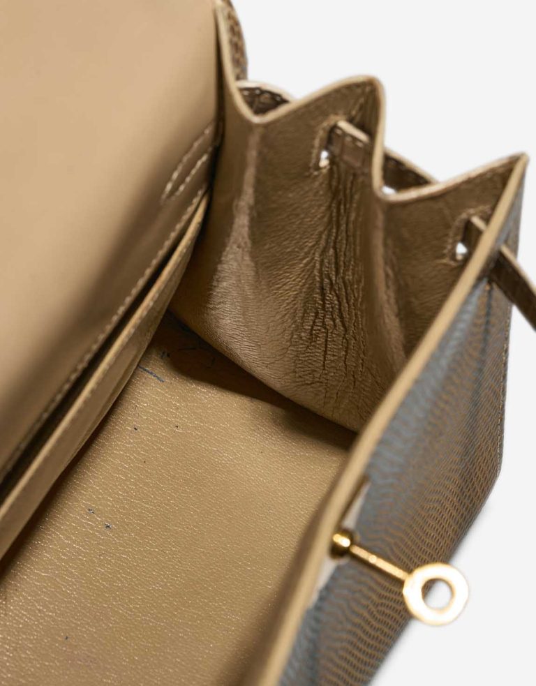 Hermès Kelly Mini Lizard Ficelle Inside | Sell your designer bag