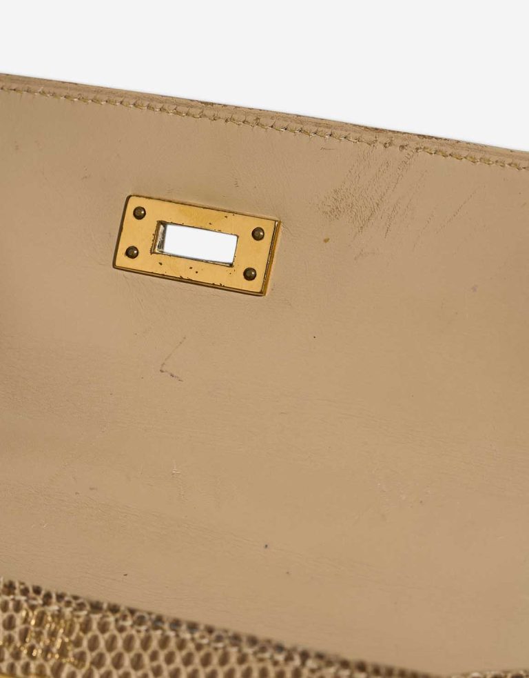 Hermès Kelly Mini Lizard Ficelle Signs of wear | Sell your designer bag