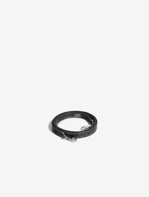 Hermès Kelly Strap Porosus Crocodile Graphite Front | Sell your designer bag
