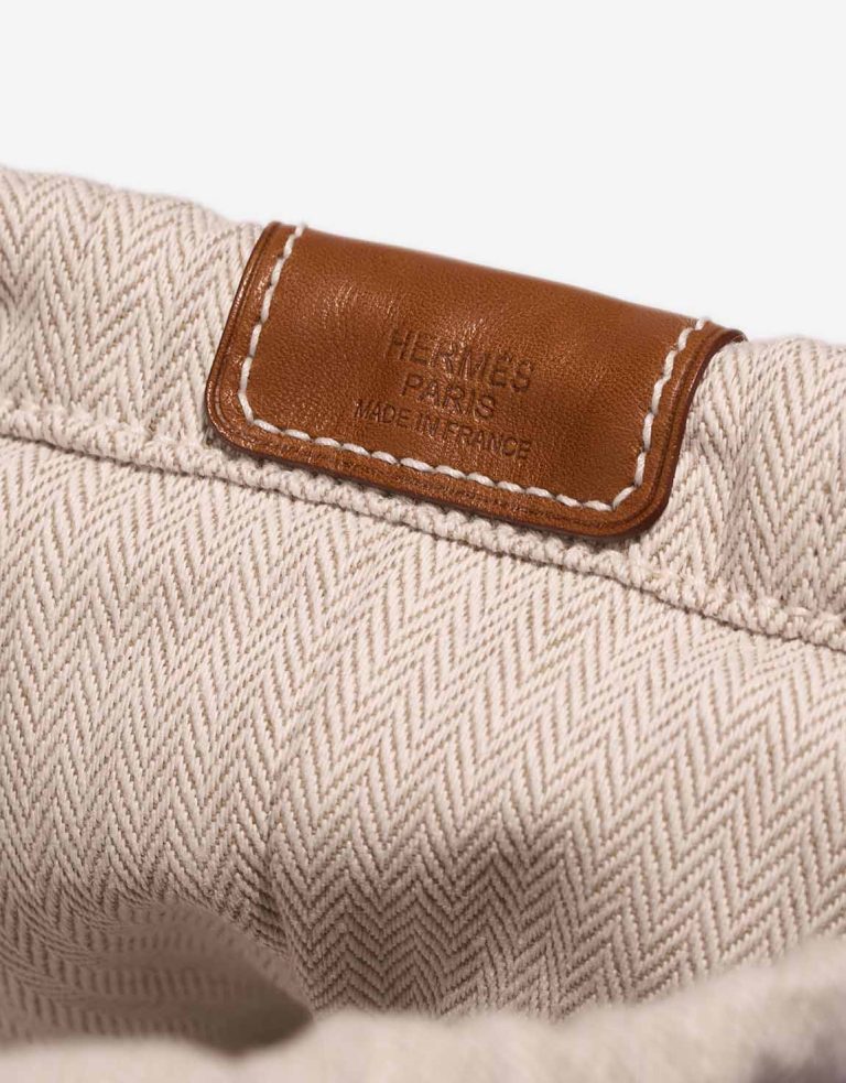 Hermès Fourbi 20 Barénia / Canvas Naturel / Fauve Logo | Sell your designer bag