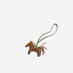 Hermès Rodéo PM Swift Gold / Vert Criquet / Craie Front | Sell your designer bag