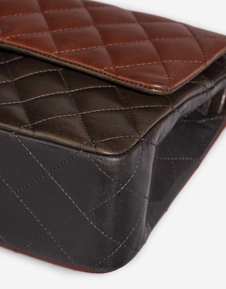Chanel Timeless Medium Lamb Brown / Grey / Black Signs of wear | Sell your designer bag
