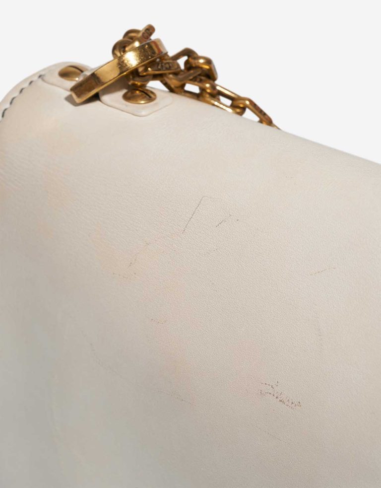 Dior J'Adior Medium Calf White Signs of wear | Sell your designer bag