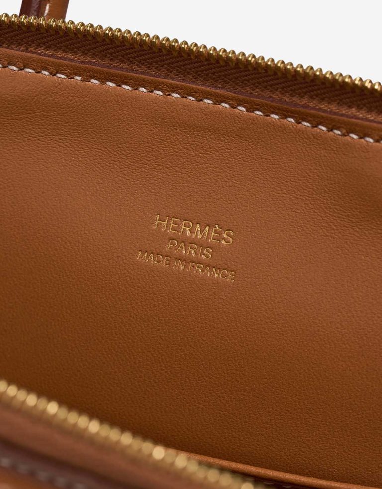 Hermès Bolide 1923 Mini Evercolor Gold Logo | Sell your designer bag
