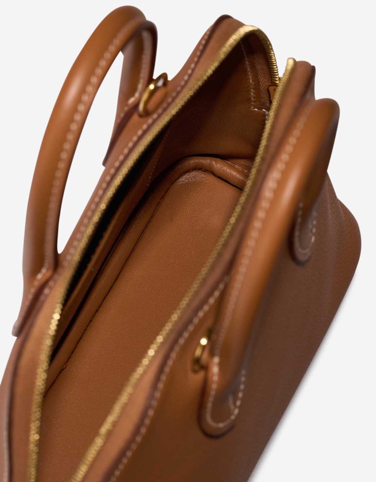 Hermès Bolide 1923 Mini Evercolor Gold Inside | Sell your designer bag