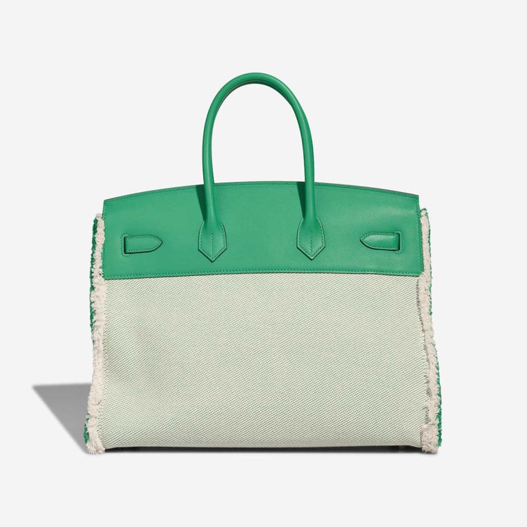 Hermès Birkin Fray 35 Swift / Toile Vert Menthe | Sell your designer bag