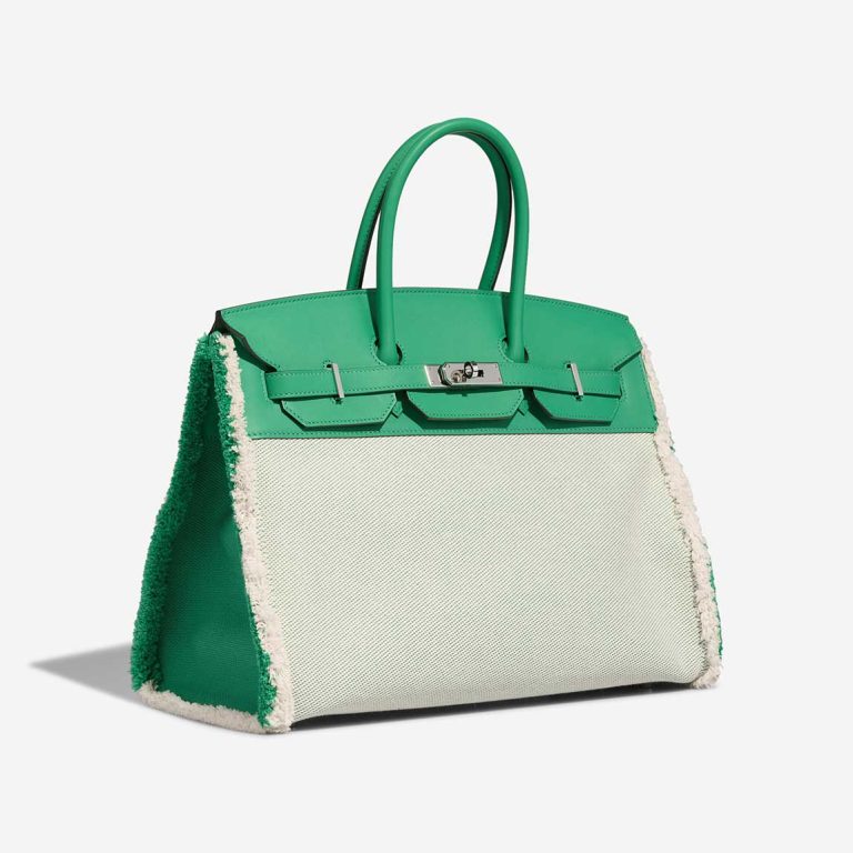 Hermès Birkin Fray 35 Swift / Toile Vert Menthe | Sell your designer bag