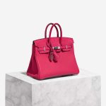 Hermès Birkin Touch 25 Matte Alligator / Togo Framboise Front | Sell your designer bag