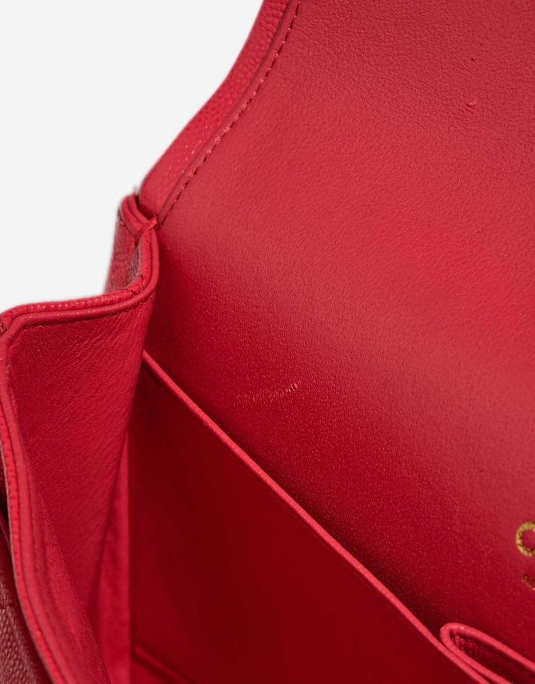 Chanel Timeless Medium Caviar Red Signs of wear | Sell your designer bag