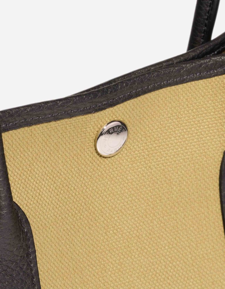 Hermès Garden Party 30 Toile / Veau Négonda Poussière / Black Closing System | Sell your designer bag