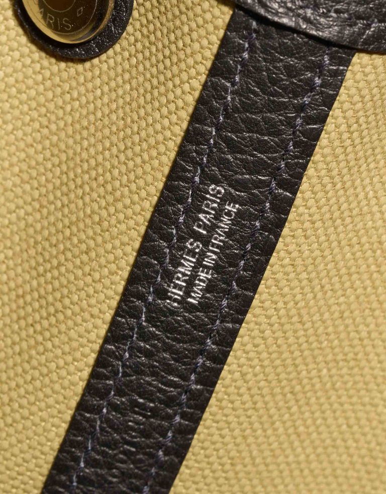 Hermès Garden Party 30 Toile / Veau Négonda Poussière / Black Logo | Sell your designer bag