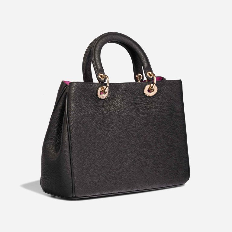 Dior Diorissimo Medium Calf Black / Fuchsia | Sell your designer bag