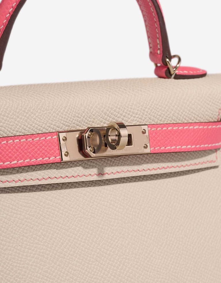 Hermès Kelly HSS Mini Epsom Nata / Rose Azalée Closing System | Sell your designer bag