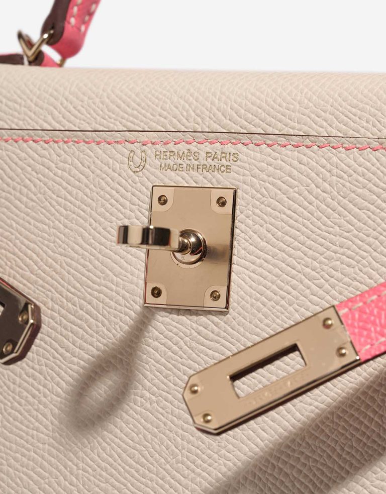 Hermès Kelly HSS Mini Epsom Nata / Rose Azalée Logo | Sell your designer bag