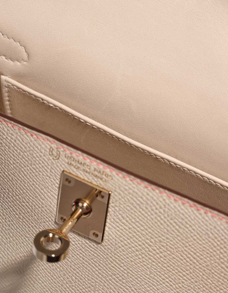 Hermès Kelly HSS Mini Epsom Nata / Rose Azalée Signs of wear | Sell your designer bag