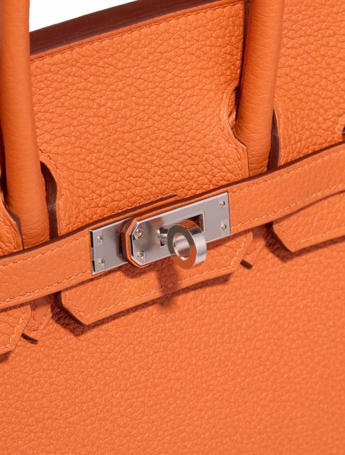 Hermès Birkin 25 Togo Orange Closing System | Sell your designer bag