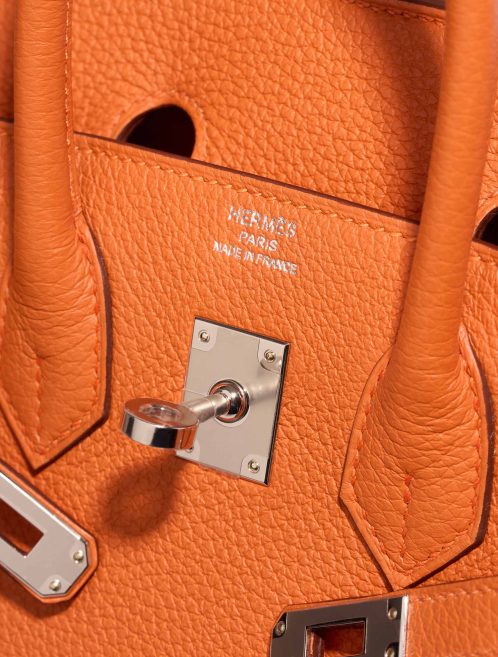 Hermès Birkin 25 Togo Orange Logo | Sell your designer bag