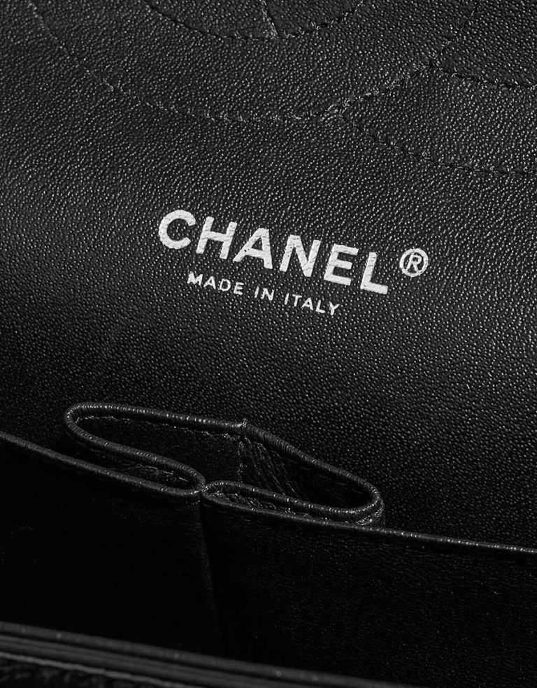 Chanel Timeless Jumbo Patent So Black Logo | Sell your designer bag