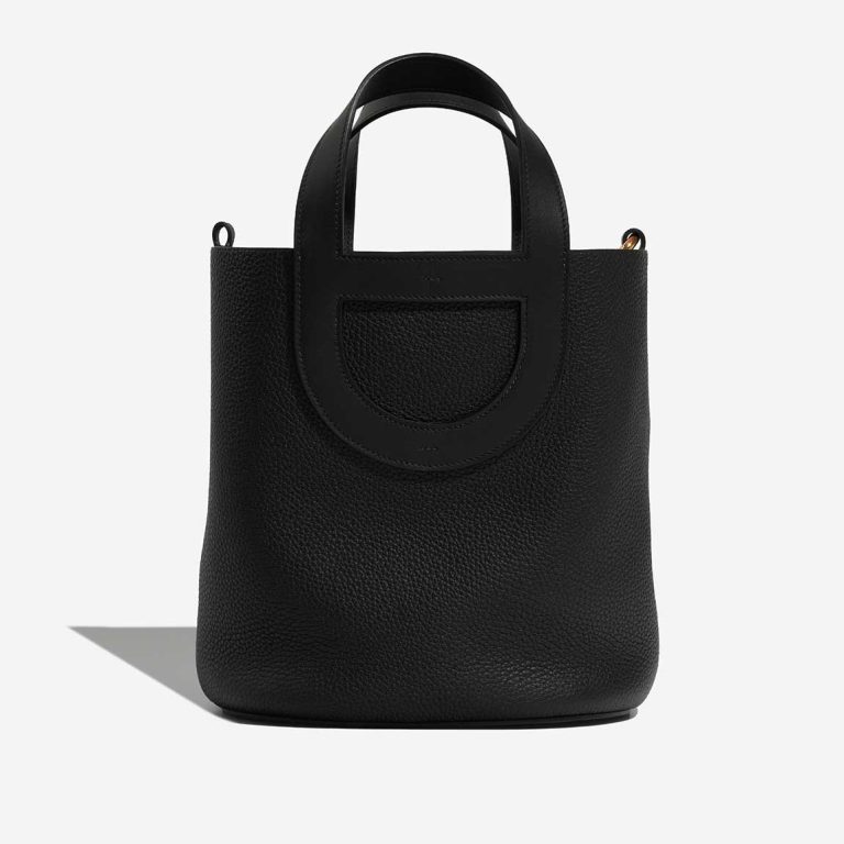 Hermès In-The-Loop 23 Clémence Black Front | Sell your designer bag