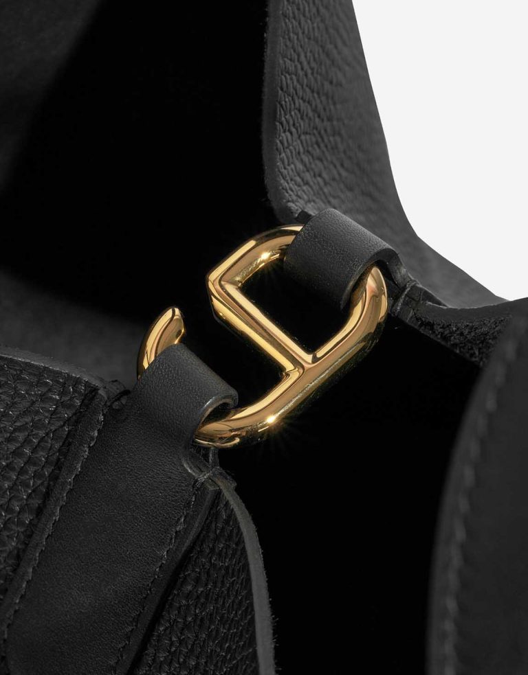 Hermès In-The-Loop 23 Clémence Black Closing System | Sell your designer bag