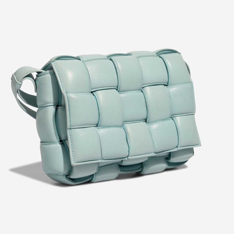 Bottega Veneta Cassette Calf Turquoise | Sell your designer bag