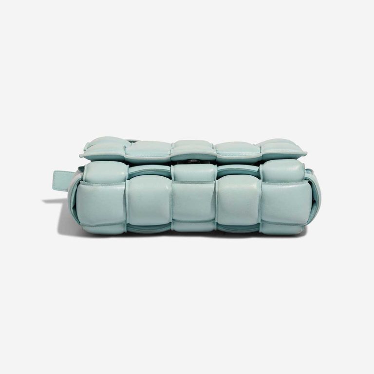 Bottega Veneta Cassette Calf Turquoise | Sell your designer bag