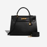 Hermès Kelly 35 Box Black Front | Sell your designer bag