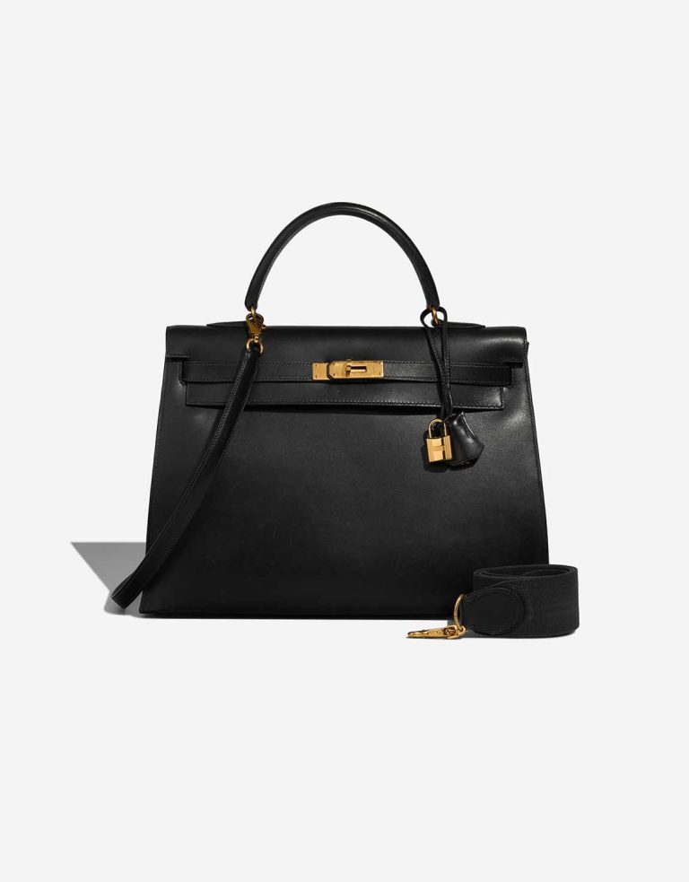 Hermès Kelly 35 Box Black Front | Sell your designer bag