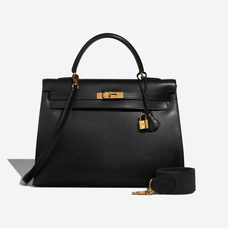 Hermès Kelly 35 Box Black Front | Sell your designer bag