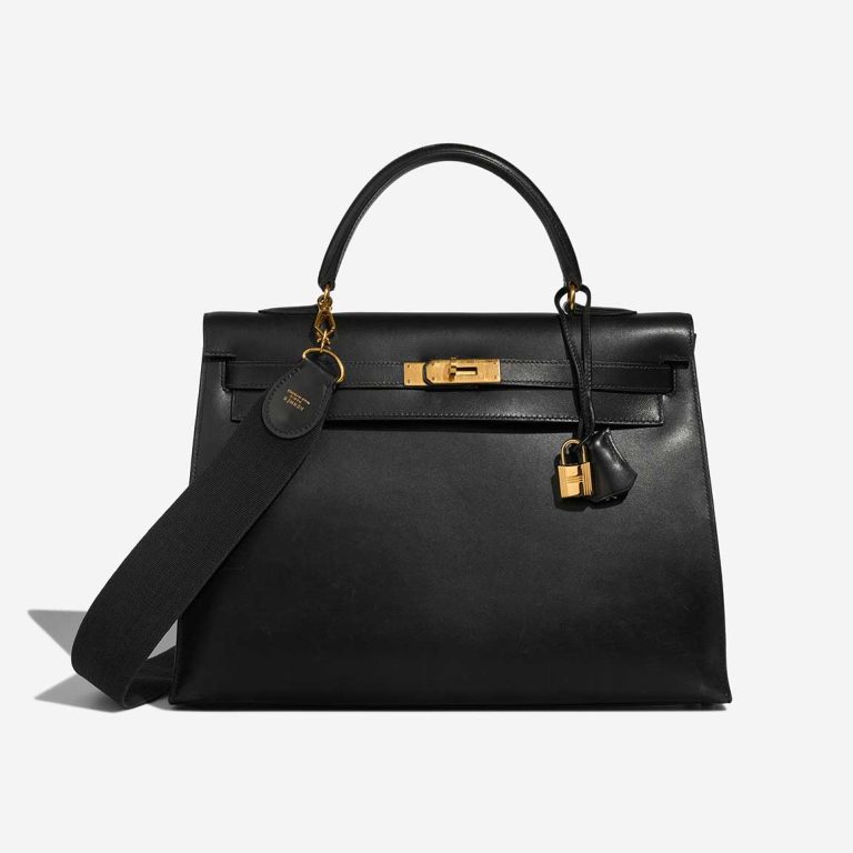 Hermès Kelly 35 Box Black Front | Sell your designer bag