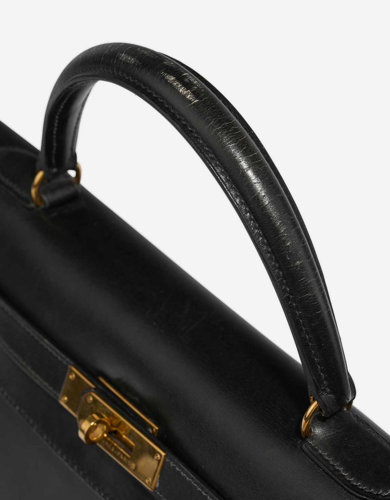 Hermès Kelly 35 Box Black Signs of wear | Sell your designer bag