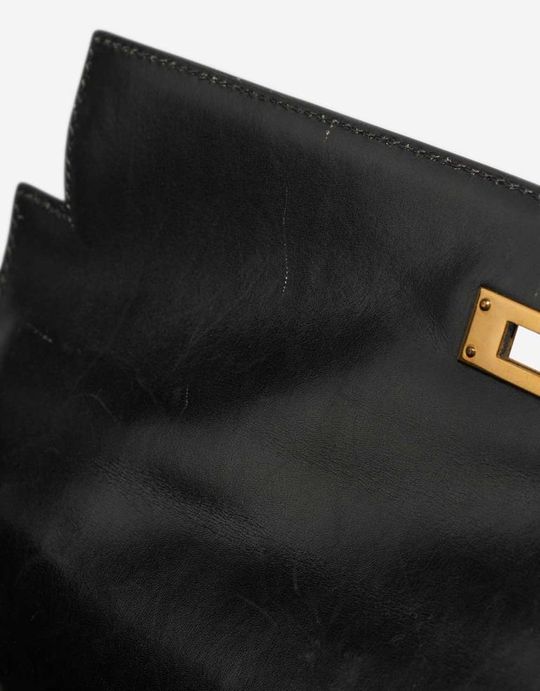 Hermès Kelly 35 Box Black Signs of wear | Sell your designer bag