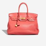 Hermès Birkin 35 Clémence Rouge Duchesse Front | Sell your designer bag