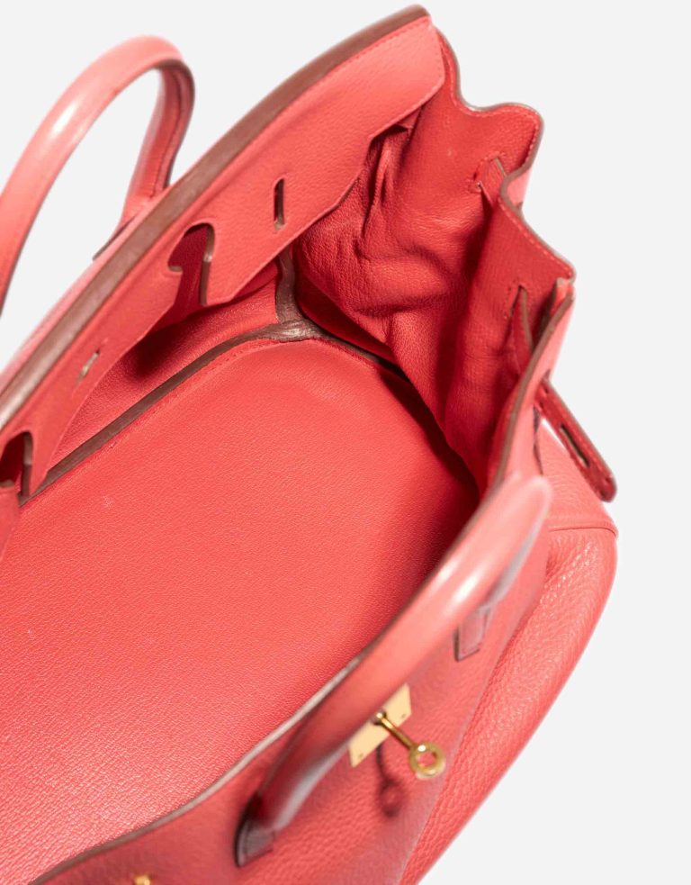 Hermès Birkin 35 Clémence Rouge Duchesse Inside | Sell your designer bag